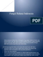 BAB 1 Fungsi Bahasa Indonesia - Ariska Arda