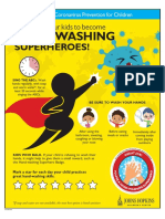 Kids Handwashing Infographic