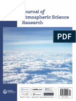 Journal of Atmospheric Science Research - Vol.3, Iss.1 January 2020