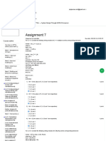 Assignment 7 System Design Through VERILOG - Unit 8 - Week 7 - Test Benches