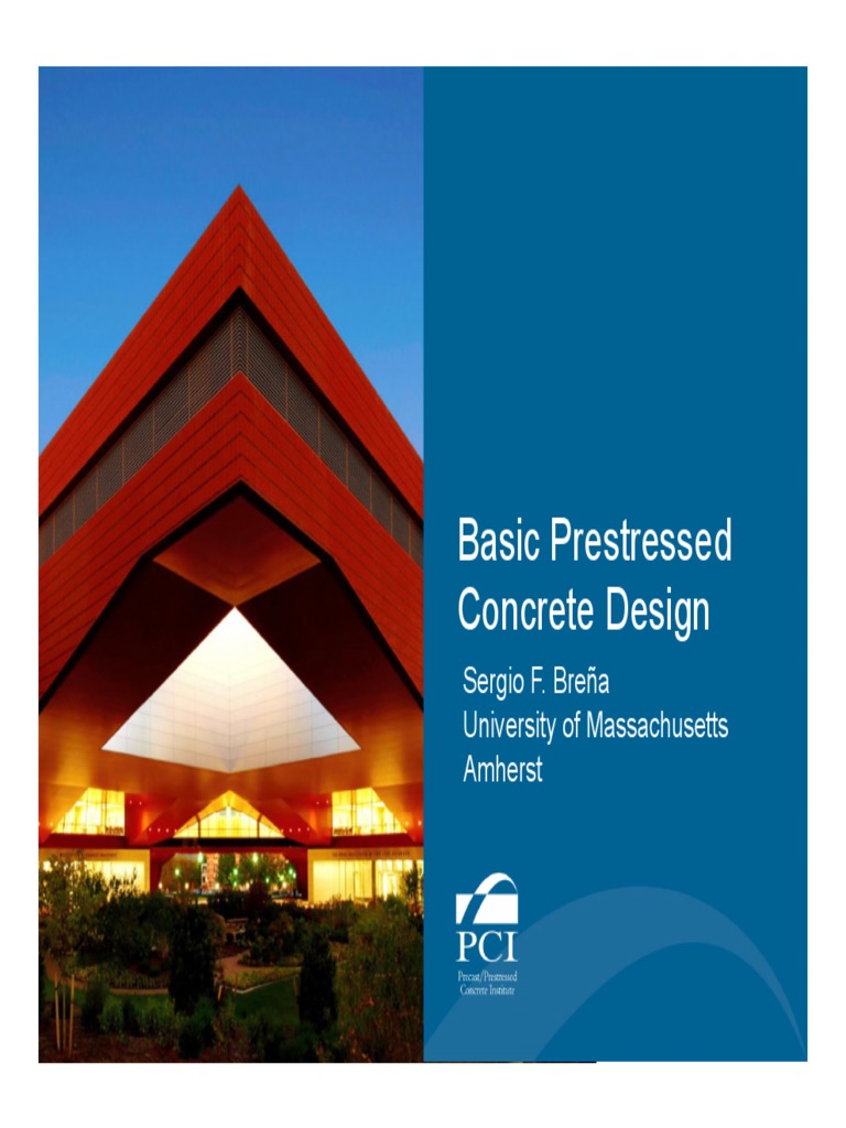 Prestressed Concrete Design Basics | PDF | Beam (Structure) | Strength ...