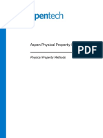 Aspen Physical Property System Physical Property Methods - 2020