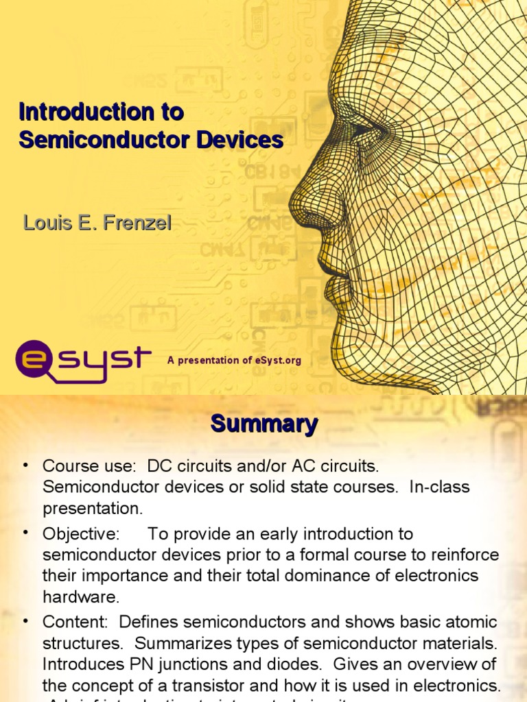 Introduction Semi Devices-6!09!10 | PDF