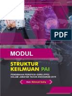 Struktur Keilmuan PAI