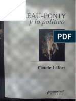 Lefort, Claude (2012) - Merleau-Ponty y lo político