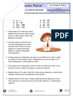 34 - Problemas Números Decimales