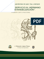 1ra Carta Pastoral Mons Fidencio Lopez Plaza