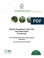 FSC-STD-RAP-IDN-01-2022 Hutan Tanaman - Standar Pengelolaan Hutan FSC Bagi Petani-Hutan Di Indonesia