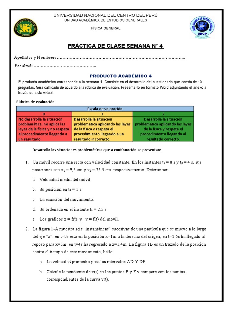 Semana 04 Practica de Clase | PDF