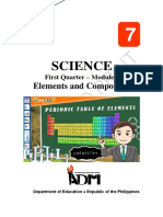 Science7 - q1 - Mod2 - Elements and Compounds - v5