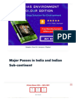 Major Mountain Passes in India & Himalayas - PMF IAS