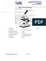 Microscope Parts and Functions