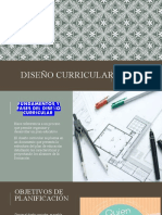 Diseño Curricular