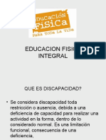 Discapacida EDUC FISICA