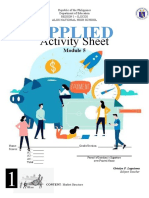 Applied Economics Week 5 Dfasd PDF Free