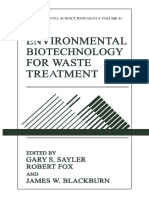 (Environmental Science Research 41) Gary S. Sayler, Robert Fox (Auth.), Gary S. Sayler, Robert Fox, James W. Blackburn (Eds.) - Environmental Biotechnology For Waste Treatment-Springer US (1991)