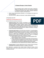 UE y sector exterior: instituciones, unión fiscal y bancaria