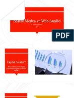 Sosyal Medya Ve Web Analizi