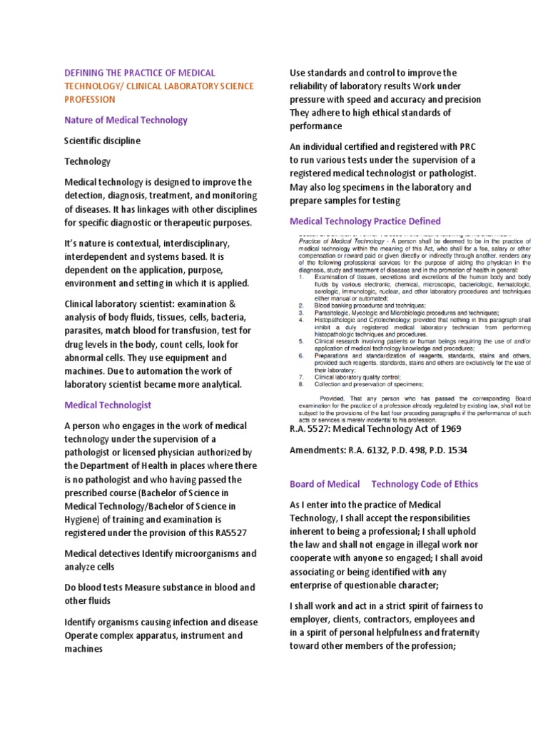 Defining the Roles, Responsibilities, and Scope of Practice of Medical