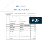 Formulations For Thermal Insulation Cool Roof and Safe Touch - Quartzene...