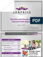 Audit Report - Benefits and Enrollment FINAL