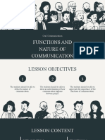 Oral Com Functions of Communication