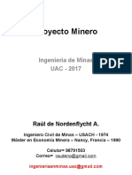 Proyecto Minero Ingeniería