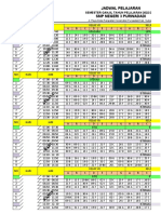 Jadwal Pelajaran SMTR Ganjil 2022-2023