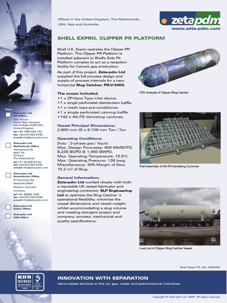 Shell Expro, Clipper PR Platform - 9 - 2 - 05 | PDF