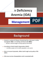 Iron Deficiency Anemia & Management
