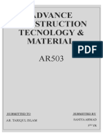 Advance Construction Tecnology & Material