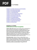 O Livro de 1 e 2 Timóteo