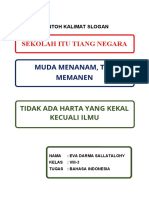 Contoh Kalimat Slogan