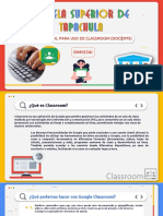 Classroom para Docentes