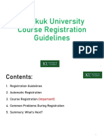 Course Registration Manual (PC)
