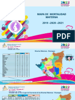 Mapa - Mortalidad - Materna - Nicaraguacierre 2022