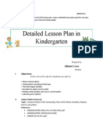 Kindergarten plant lesson plan