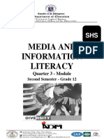 Q3 G12 Media and Information Literacy