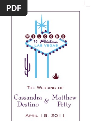 Wedding Program