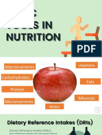 Basic Tools in Nutrition