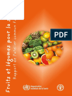 Atelier FAO OMS Fruits et Légumes pour la santé