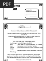 520 Contoh Undangan Syukuran Bulan Ramadhan Gratis Terbaru