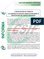 INFORMA CSIF QUIRONPREVENCION - Negociacion II Convenio QP 16-03-2022