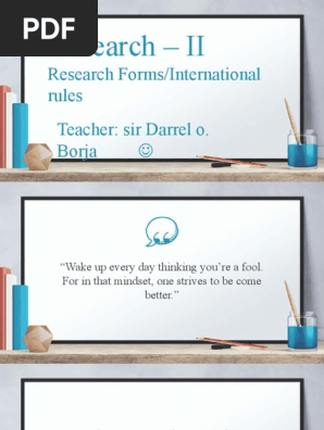 Research International Rules (1)