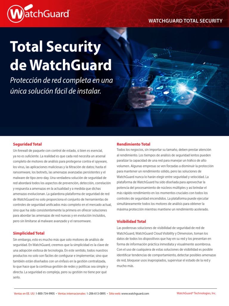 WATCH Brochure Subscriptions Services ES-LA | PDF | Malware ...