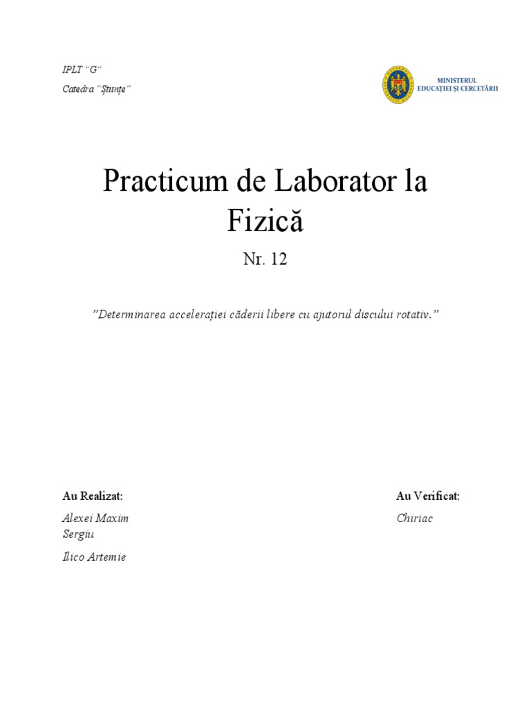 Practicum de Laborator 12 | PDF