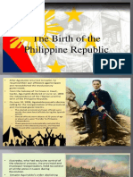 The Republican Period in The Philippines