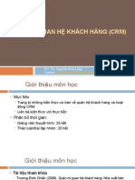 CRM. C1. Khai Quat Ve CRM