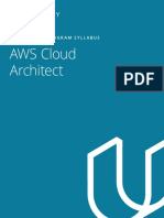 AWS Cloud Architect Nanodegree Program Syllabus73647674236726