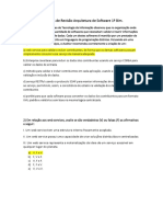 Exercícios de Revisão Arquitetura de Software 1º Bim